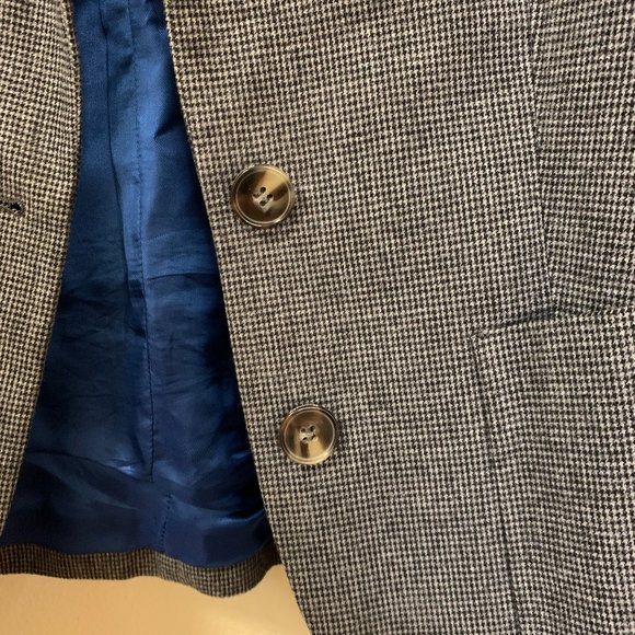 Faconnable Houndstooth Blazer - Picture 3 of 7